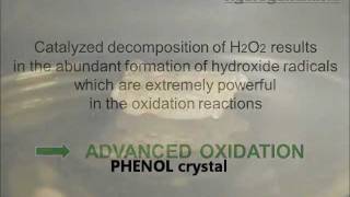 Phenol Degradation by Catalyzed Hydrogen Peroxide H2O2 [upl. by Guarino]