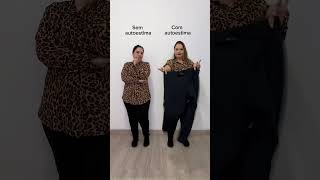 Look plus size antes e depois camisa onça e calça legging modaplussize modaplus modafeminina [upl. by Mcconnell661]