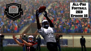 quotDEFENSE WINS IN DALLASquot  ALL PRO FOOTBALL 2K8 SEASON MODE EP 16 [upl. by Htiderem998]