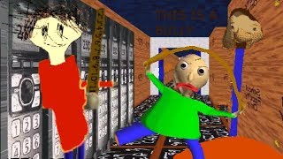 PLAYTIME AND BALDI ARE SWAPPED  Baldis Basics MOD Playtimes Swapped Basics [upl. by Seedman]