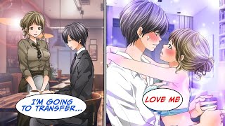 Manga Dub I told the beautiful employee that I was going to transfer RomCom [upl. by Winnie537]