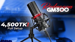 Best USB Condenser Microphone in Bangladesh  Redragon GM300 Review in Bangla [upl. by Geller]