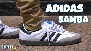 Adidas Samba On Feet amp Review [upl. by Zacharias]