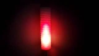 Neopixel addressable LEDs fire effect with IKEA lamp [upl. by Iren959]