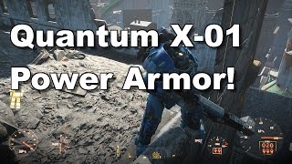 Fallout 4 NukaWorld  Quantum X01 Power Armor Location [upl. by Eaner114]