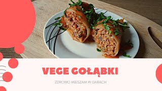 vege gołąbki bezmięsa zdrowo przepis pyszne VEGE GOŁĄBKI [upl. by Serolod419]