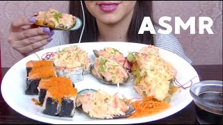 ASMR Sushi Whispering  Eating Sounds  EatWithJas91 [upl. by Fons]