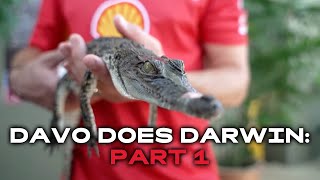 Davo Does Darwin Part 1  Crocs National Parks and Jet Skis  2024 Repco Supercars Championship [upl. by Xylia354]