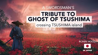 TRIBUTE TO GHOST OF TSUSHIMA A SWORDSMAN TRIBUTE [upl. by Nomyar]