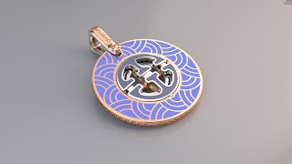 MAORI SYMBOLS PENDANT [upl. by Calle]