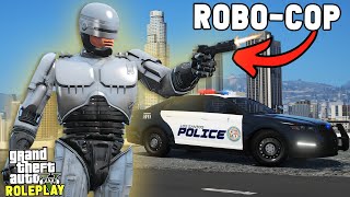 I BECAME ROBOCOP IN GTA RP [upl. by Aneleve]