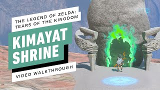 The Legend of Zelda Tears of the Kingdom  Kimayat Shrine Gameplay Walkthrough [upl. by Arun829]