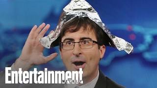 John Oliver Admits He Was Wrong About Donald Trump Candidacy  News Flash  Entertainment Weekly [upl. by Diraj]