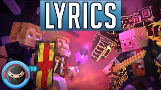 MINECRAFT SONG quotDragonheartedquot LYRICS [upl. by Lotsyrc]