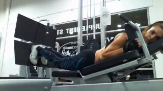 🔥Laying down Calf raises 🔥cable compound training [upl. by Inilam]