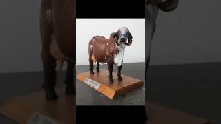 Brazil Gir Cow Model Made From Clay 👌👌 [upl. by Atina]