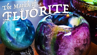 The Magick of Fluorite Crystals  The White Witch Parlour [upl. by Nyleimaj]