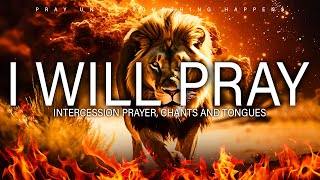 Prophetic Worship Songs  I WILL PRAY Intercession Prayer tongues of fire  EBUKA SONGS [upl. by Rizzi170]