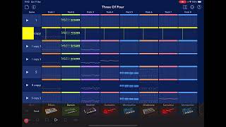 KORG GADGET  Work In Progress Called Three Of Four  In 34 Time [upl. by Goldenberg]