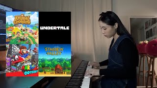 Video Game Piano Medley  Undertale Stardew Valley The Legend of Zelda [upl. by Cavil900]