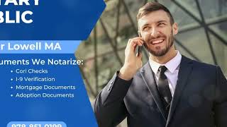 Mobile Notary Public In Massachusetts  Loan Signing Agents [upl. by Victorine]