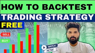 How To Backtest Any Trading Strategy On Gocharting  Free Backtest kaise kare  Candle Reply Mode [upl. by Araic]