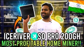 IceRiver KS0 Pro 200GH🔥 Unboxing amp Setup⚡️ KASPA Home Miner🚀 Crypto Mining India Crypto kaspa ks0 [upl. by Allemahs408]