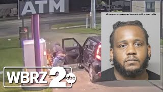 Multiple agencies looking for Baton Rouge man accused of breaking into ATMs with saw [upl. by Bred597]