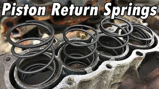 How to Replace Piston Return Springs and Head Gasket [upl. by Retrak]