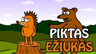 Piktas Ežiukas  Animacinis Anekdotas [upl. by Dinesh]