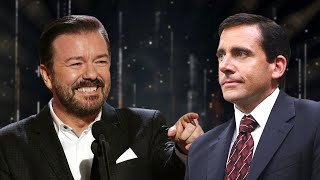 Ricky Gervais Mocking Steve Carell [upl. by Agan]