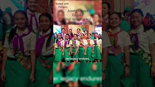 Josefa Llanes Escoda youll be the greatest gsp ever  girlscouts gsp philippines edited [upl. by Eynaffit771]