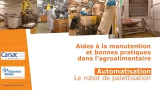 Automatisation  Le robot de palettisation [upl. by Norrek]