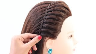 top simple hairstyles for girls  hairstyle for party  hairstyle for open hair [upl. by Halsey]