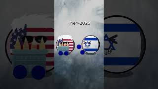 Americas Changing Relationships 2025 countryballs usa israel ukraine china [upl. by Alleyne]