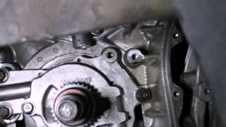 How to install the crank sprocket on a Chrysler Sebring Dodge Stratus Intrepid 27 engine [upl. by Anneirb]