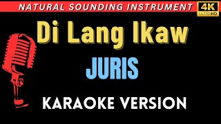 Di Lang Ikaw  Juris HD Karaoke Version [upl. by Jonme497]