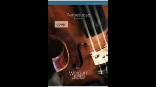 Perpetuoso  Violin 2 Practice Track Teaching Through Repertoire with Scott Krijnen [upl. by Longawa]