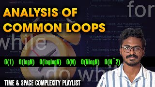 14 Analyzing common loops time complexity  O1 OlogN OloglogN ON OlogN ON2 [upl. by Hildegard370]