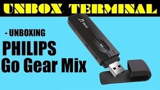 Unboxing philips music player  GoGear Mix MP3 Player  Best Music Player   Unbox Terminal [upl. by Idmann]