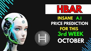 Crazy HEDERA HBAR Price Prediction for THIS WEEK by AI [upl. by Egduj825]