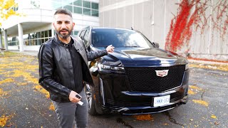 2022 Cadillac Escalade Sport Platinum POV First Drive amp Review [upl. by Aiello507]