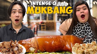 LECHON MUKBANG  QampA WITH EULEEN CASTRO Laptrip [upl. by Tufts]