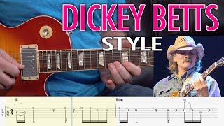 The Dickey Betts Scale  Learn his style  Major Pentatonic Scale guitar lesson  EP404 [upl. by Flynn78]