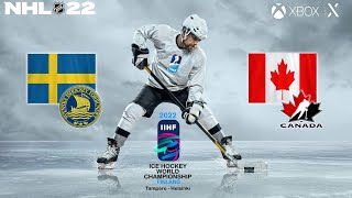 IIHF World Championship 2022  7  Semifinal  Sweden vs Canada [upl. by Orianna]