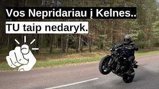 Vos Nepridariau į Kelnes Paskutinis motovlogas 2024m  Kawasaki Z800  MT10  Moto Vlogas 10 [upl. by Elamrej]