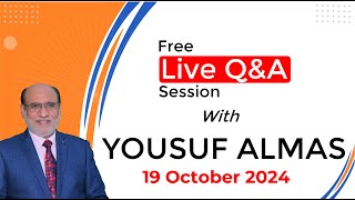 Free Live Career Counselling QampA Session  Career and Subject selection with Yousuf Almas 19102024 [upl. by Nirrat884]