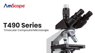 AmScope 490 Series Microscope Unboxing and Setup Tutorial B490T490 [upl. by Hellene]