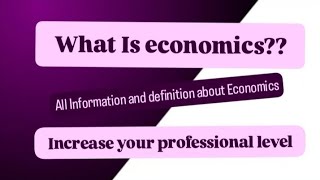 What Is economics  Definition about Economics economics business account english [upl. by Francyne]