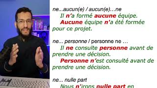 Les Secrets de la Langue  Négation et Restriction [upl. by Ennaillij685]